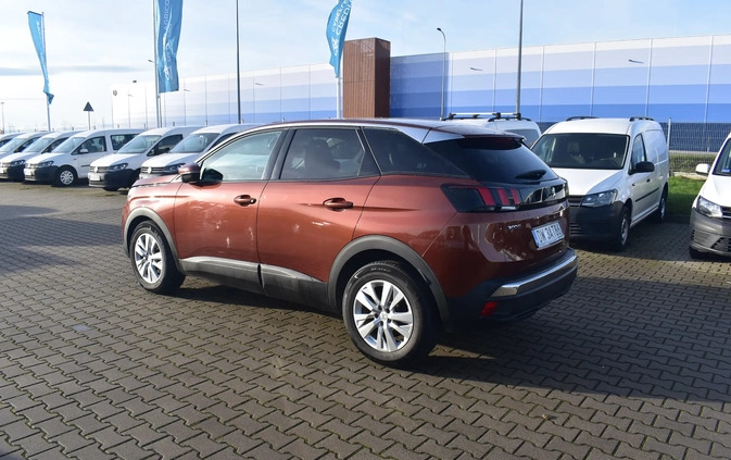 Peugeot 3008 cena 72900 przebieg: 103760, rok produkcji 2018 z Siemiatycze małe 232